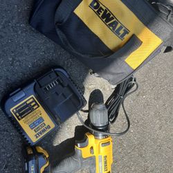 Dewalt 12v  Drill,  Battery , Charger  And Bag All Brand New 
