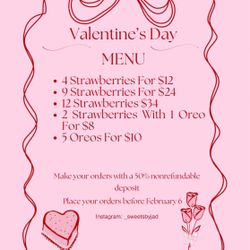 Chocolate Covered Strawberries 