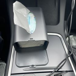 Tesla 3 Tissue Box Magnet