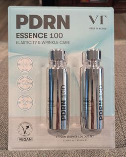 ✨ Viral K-Beauty! Brand New VT Cosmetics PDRN 100 Essence Duo Set