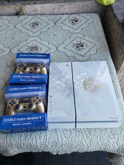 This is Limited edition They Came 500GB But This Is Destiny 2 PS4 2000GB 2TB Hackable 9.0 come with 2 sealed controllers. $500! Or Trade are welcome