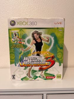 Xbox 360 DDR Universe 3 with Mat