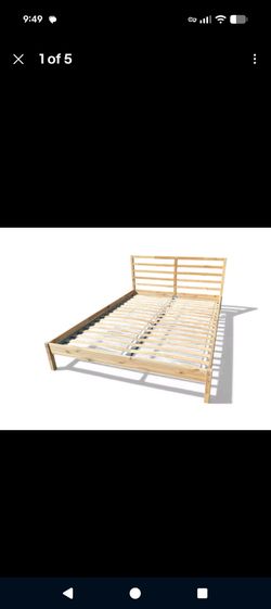 IKEA Tarva Queen bed frame