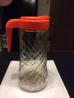 Vintage tang pitcher