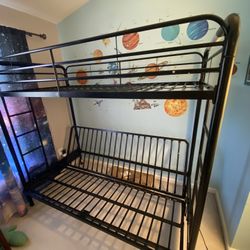 Bunk Bed With Futon