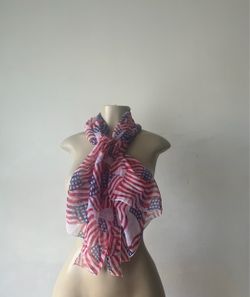 New American Flag Scarf