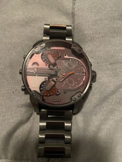 Diesel Gun Metal Watch 