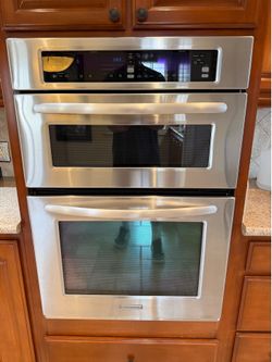 KitchenAid Superba 30” built in electric oven/microwave combo