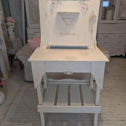 Shabby Chic Bench 22"D,32"W,67",T