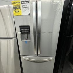 Whirlpool French Door Stainless Steel 30” Refrigerator 