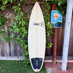 6’2 Channel Islands Fred Rubble Surfboard Surf Board Step Up (not two happy Mikey’s shorty lost ci 2. Pro)