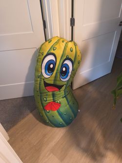 Giant Pickle Character Stuffed Plush Toy
