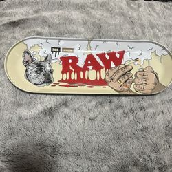 Raw Authentic x Boo Johnson Skate Deck Large Rolling Tray 1 Count