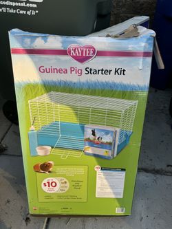 Brand New- Used One Day. Guinea pig Cage/kit