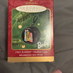 Keepsake 1961 Barbie Hatbox Case