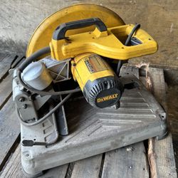 Used DeWalt 14 in Chop Saw D28715