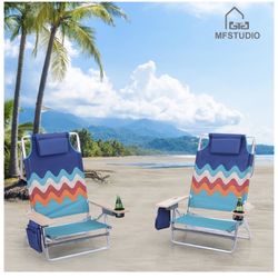 Beach Chair Set Of 2