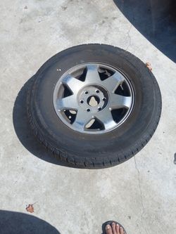 Spare Tire Chevy Gm 6lug