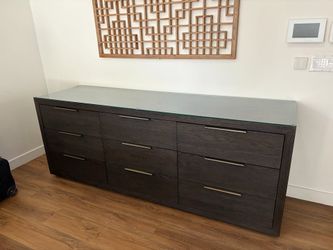Restoration Hardware (RH) Modern Machinto 9-Drawer Dresser - LIKE NEW