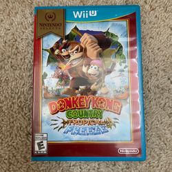 Donkey Kong Country Tropical Freeze Wii U Game 