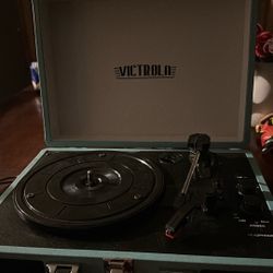 Old antique record player
