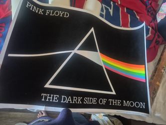 Pink Floyd black light poster