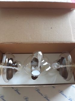 Princess house floating oil lamps set of 3