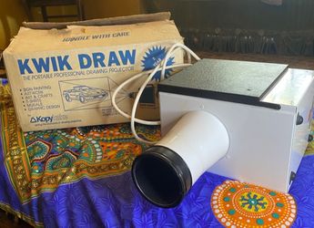 kwik draw kd200 drawing projector in original box