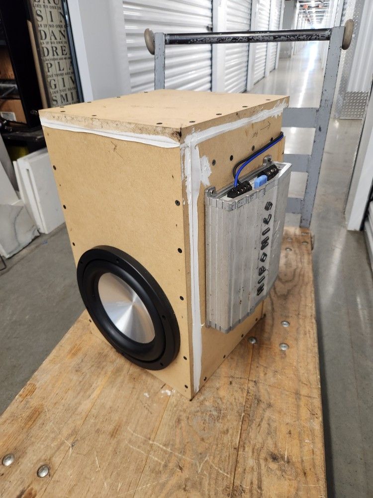 10" Eclipse Sub W/ 1200w Hifonics Amp
