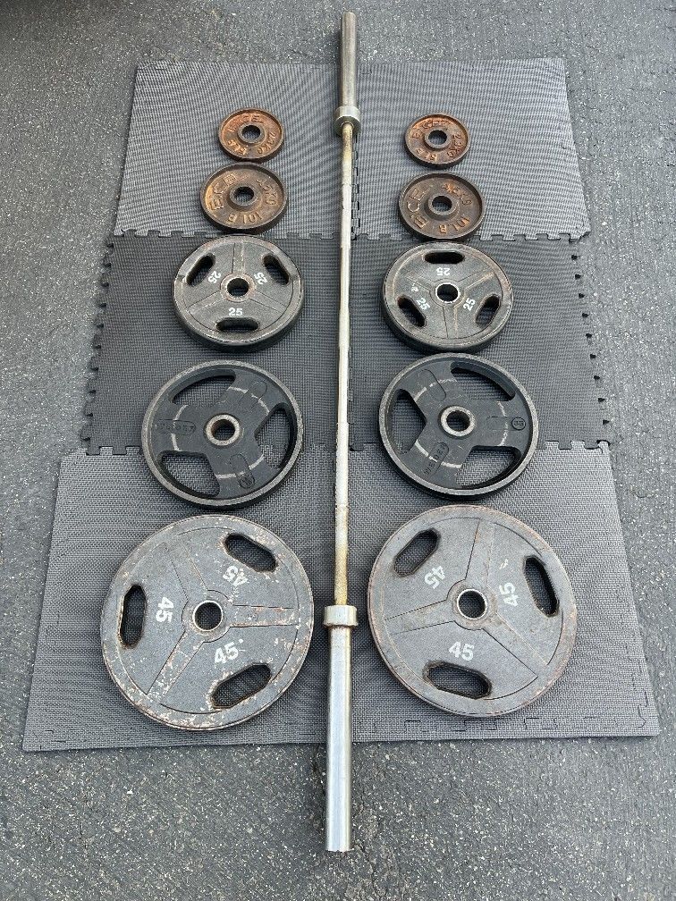 Weights And Barbell