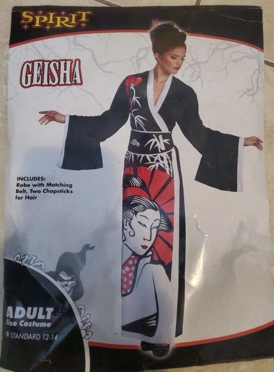 Geisha Costume New HALLOWEEN