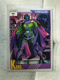 1991 Marvel Card Kang