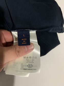 Brand New Blue Color Louis Vuitton Men's T-shirt