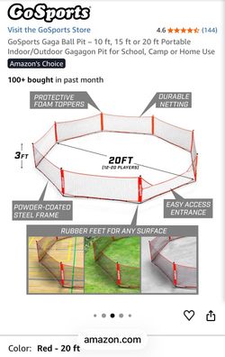 Go Sport portable gaga ball pit