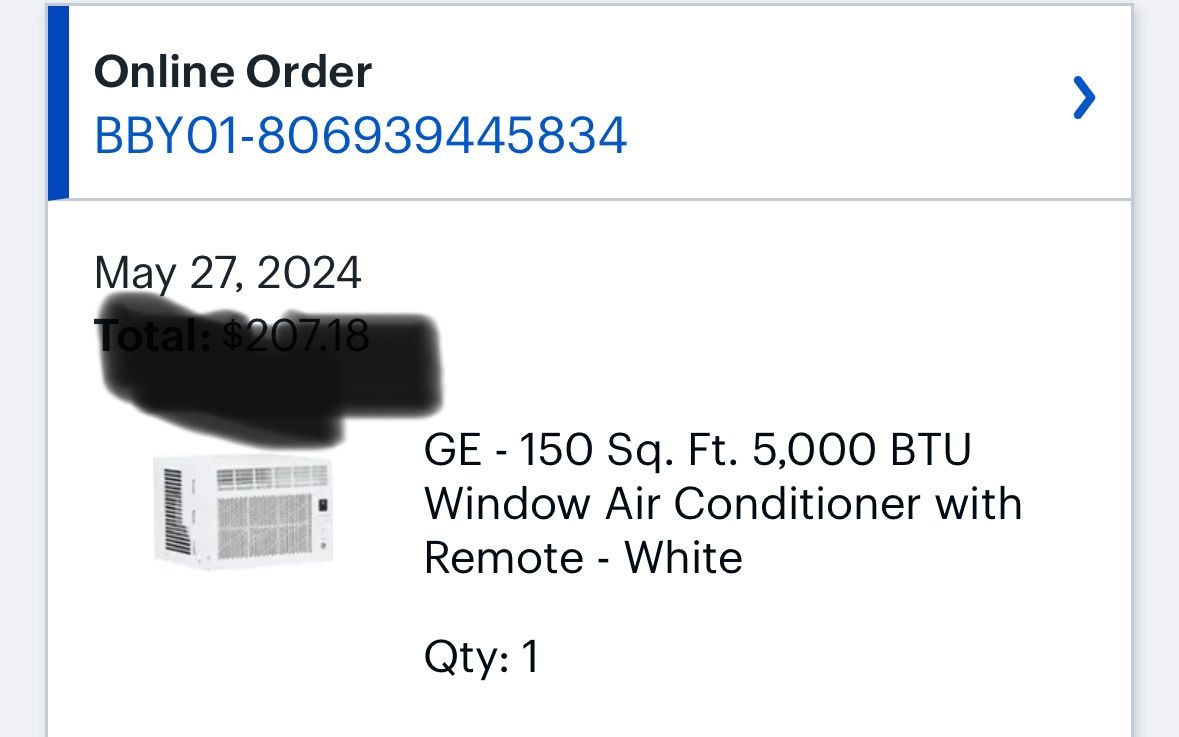 Air Conditioner (lightly Used) For Sale!