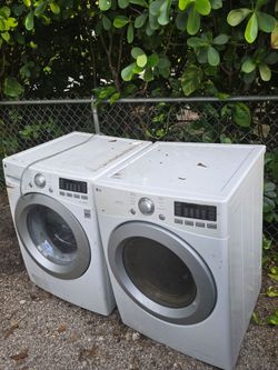 Washer and Dryer used