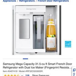 Samsung Mega Capacity Refrigerator 