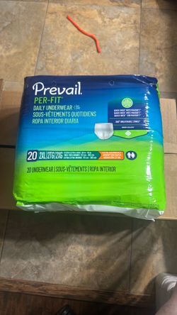 Prevail underwear size 2xl