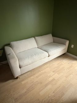 Cream sofa