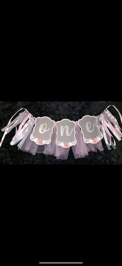 High Chair Banner