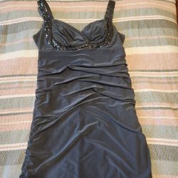 Mini party dress w/ sequin (sizes L & M)