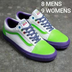 vans toy story limited edition shoes 8 mens 9 womens