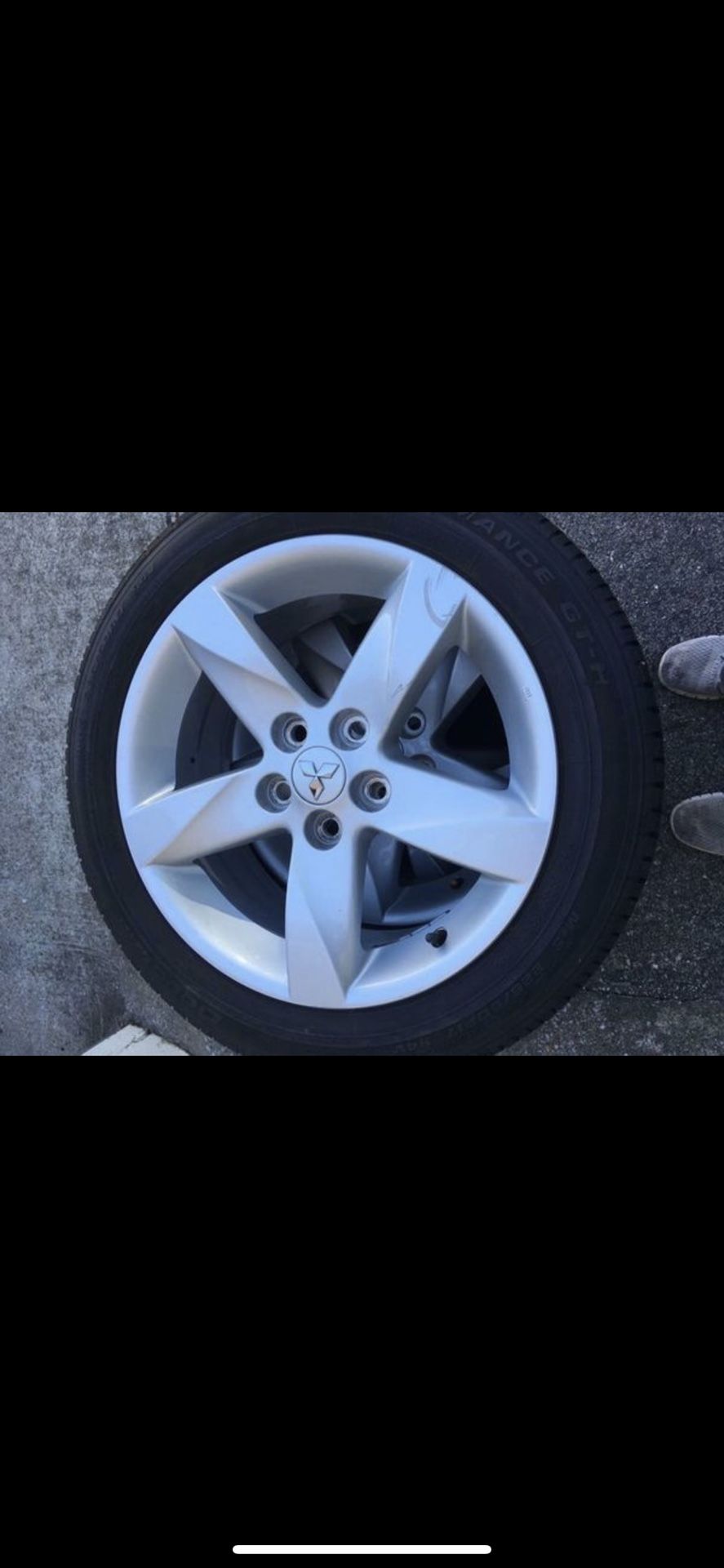17” 5x114.3 Honda Mitsubishi Enkei Wheels