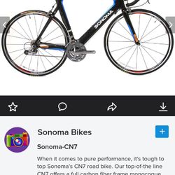 Sonoma  Carbon Fiber Road Bike
