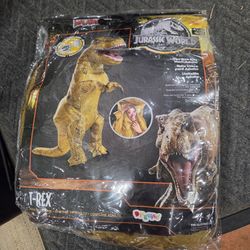 Jurassic World Inflatable T-Rex Adult Costume