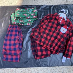 Boys Pajamas: Size 6 And Size 7