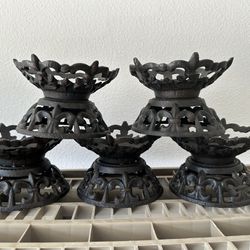 Heavy Metal Candle Holders