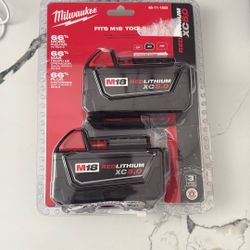 Milwaukee 2 Pack Xc5 Battery 