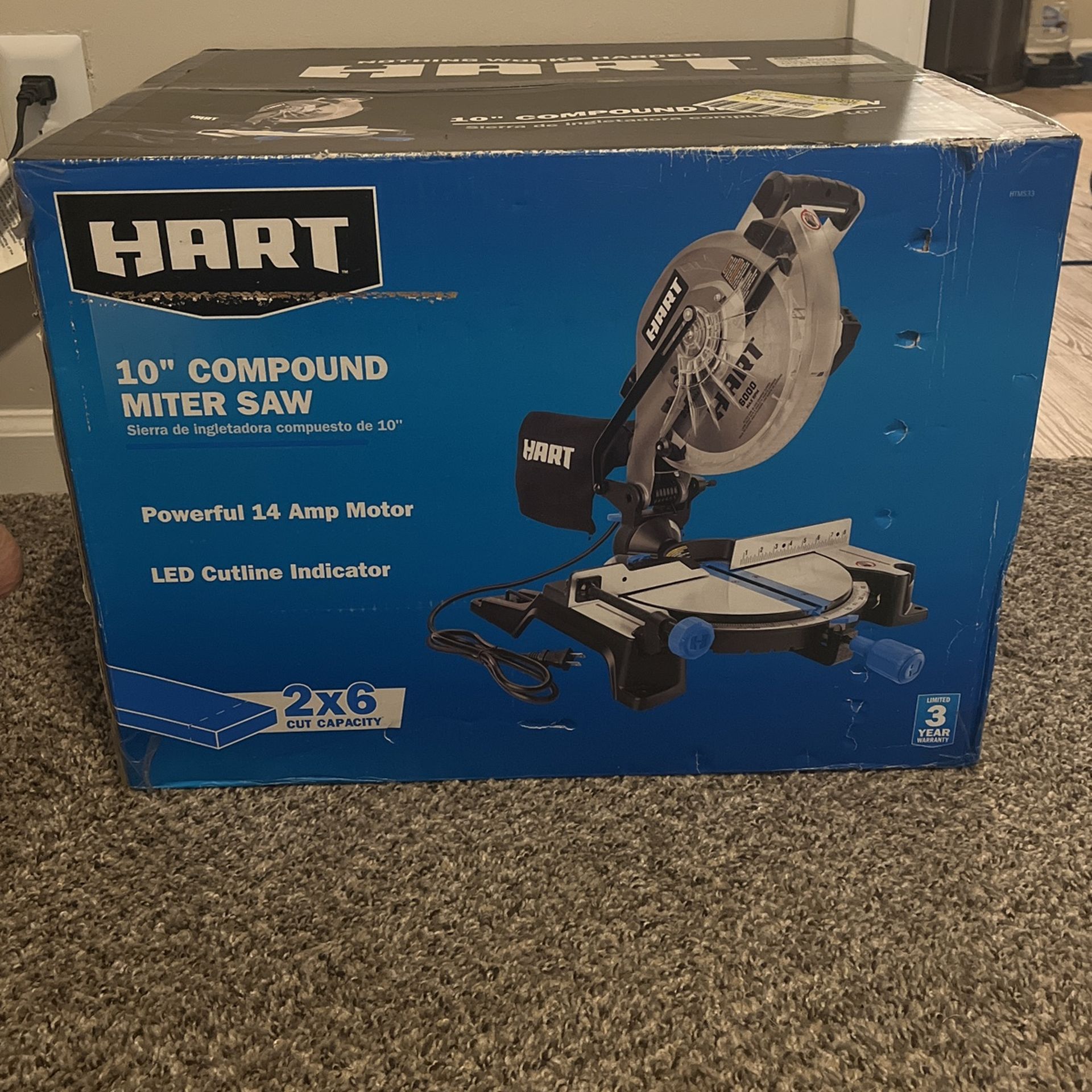 10” Compound Miter Saw Hart