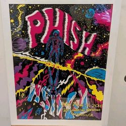 Phish Signed Poster - July 24-25, 2018, San Francisco BGCA Alexis Zirrit 166/650